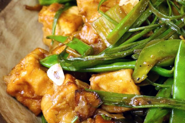 Cantonese Ginger Scallion Tofu